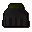 Black plateskirt