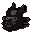 Black dragon mask
