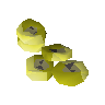 Polished buttons