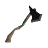 Black felling axe