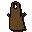 Brown apron