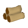 Mahogany logs