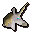 White unicorn mask