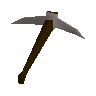 Steel pickaxe