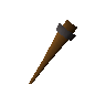 Unlit torch
