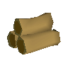 Mahogany pyre logs