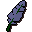 Blue feather