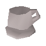 Empty cup