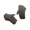 Grey gloves