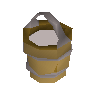Bucket of milk