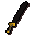 Black 2h sword