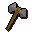 Steel battleaxe