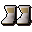 Light tuxedo shoes
