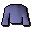 Blue robe top