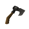Iron throwing axe