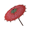 Strawberry parasol