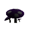 Purple mushroom