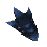 Blue dragonhide shield