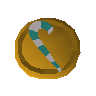 Cyan Candy Cane Token