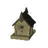 Yew birdhouse