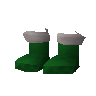 Santa costume boots