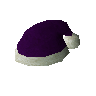 Purple Santa hat