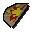 Half pineapple pizza