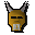 Yellow hallowe'en mask