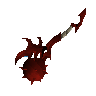 Off-hand dragon mace
