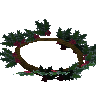 Frosted wreath