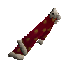 Royal shoulder cape (Red)
