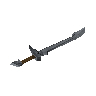 Steel scimitar