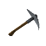Steel pickaxe + 1