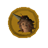 Chocolate hair head token