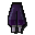 Purple elegant legs