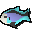 Raw rainbow fish