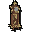 Mahogany gilded clock