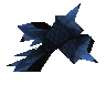 Blue spiky vambraces