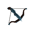 Off-hand rune crossbow