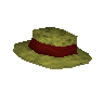 Red boater