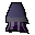 Purple elegant skirt