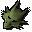 Green dragon mask