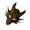 Bronze dragon mask