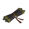 Demonic title scroll (obscured)