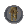 Cottontail knight lower body token