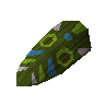 Tribal mask (green)