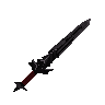 Black longsword