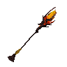 Mystic fire staff