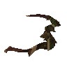 Elder shortbow (unstrung)