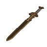 Bronze off hand longsword